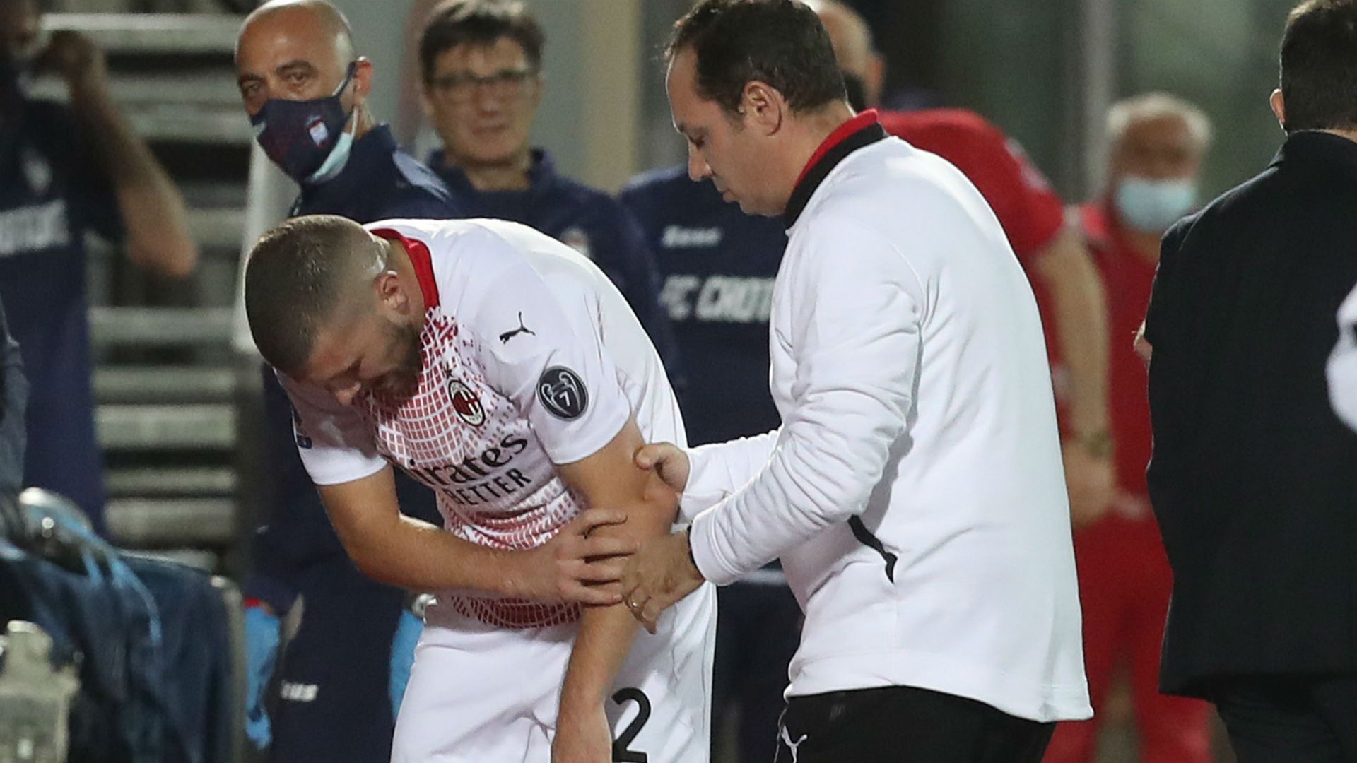 Rebic Crotone Milan Serie A