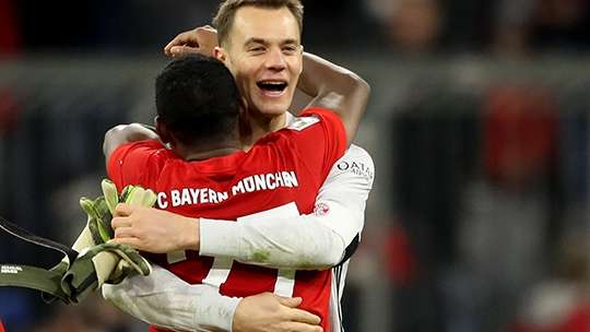 마누엘 노이어 다비드 알라바