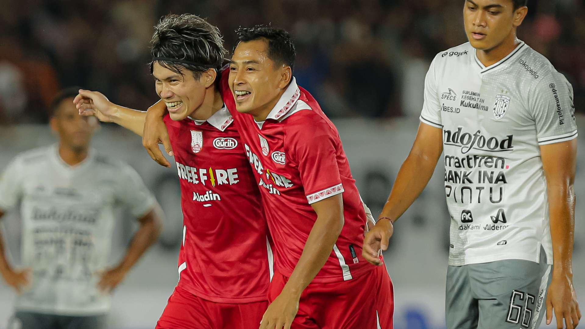 Selebrasi Persis Solo - Bali United