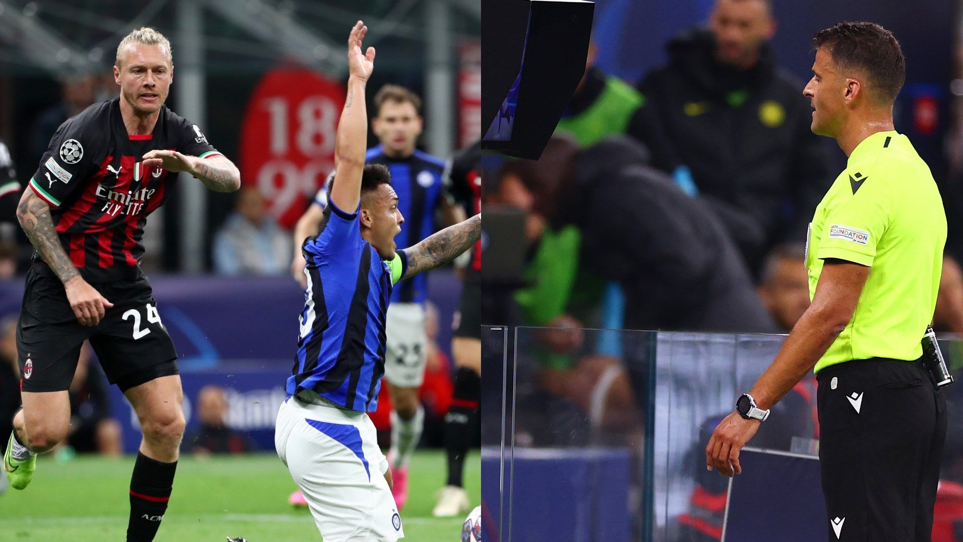 Lautaro Kjaer Milan Inter