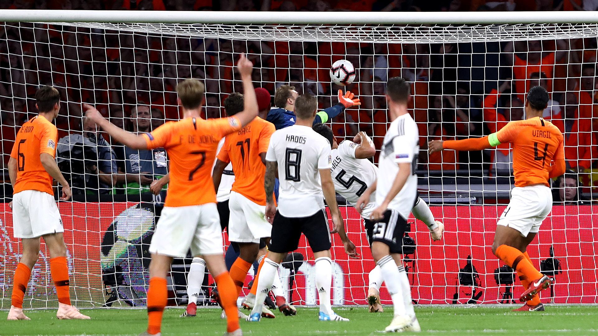 Germany Netherlands van Dijk