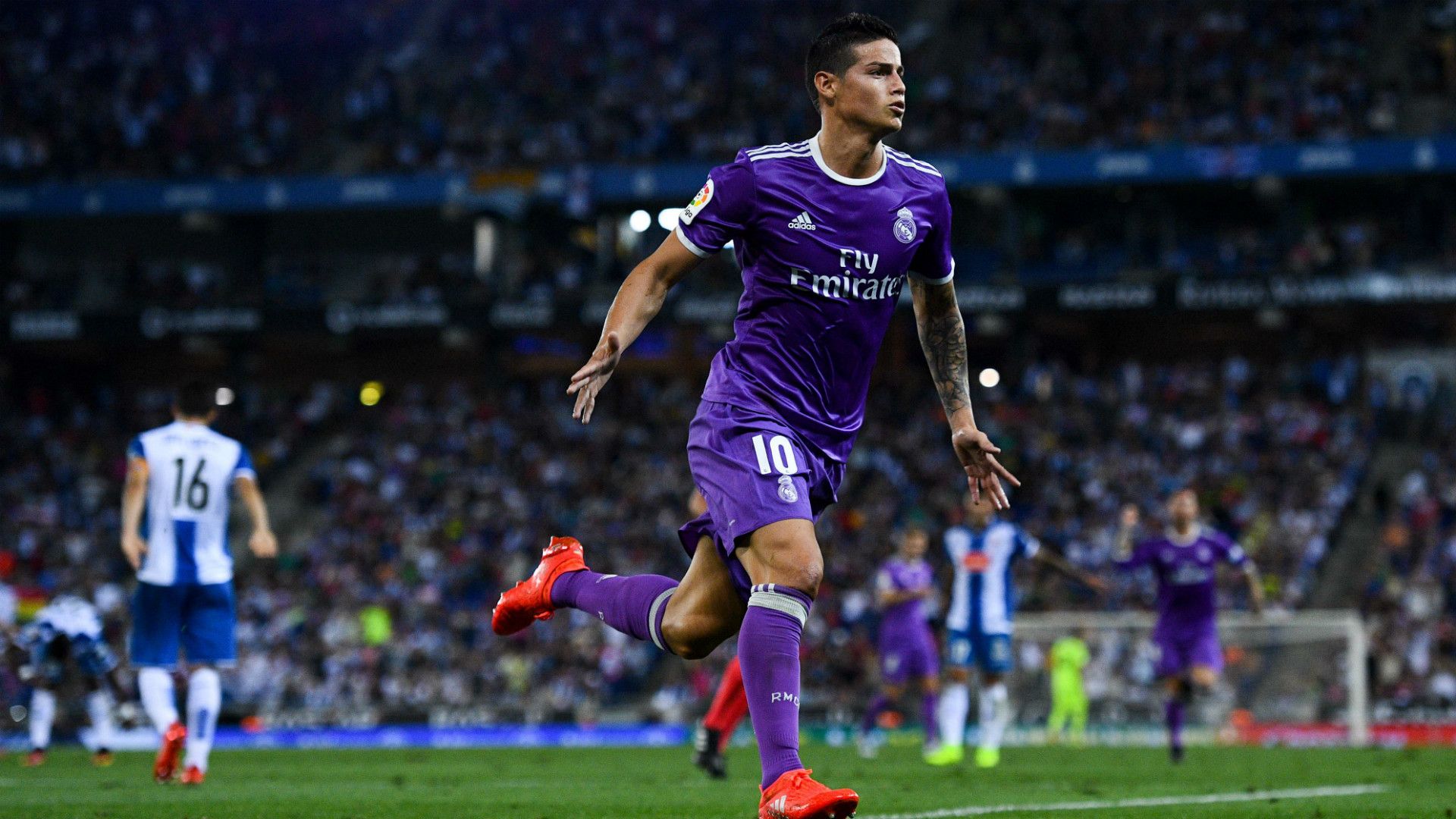 James Rodríguez Real Madrid vs Espanyol