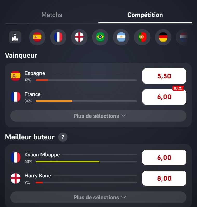 winamax coupe du monde
