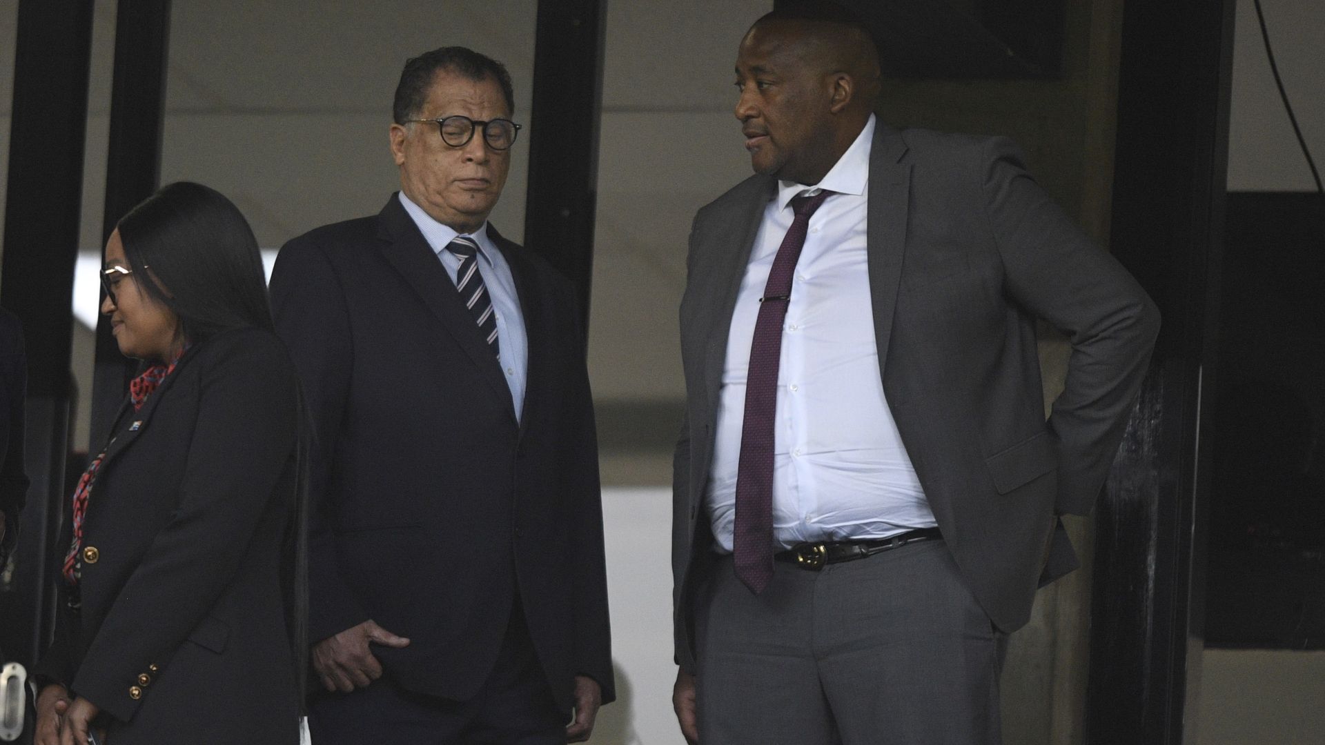 Gayton McKenzie and Danny Jordaan