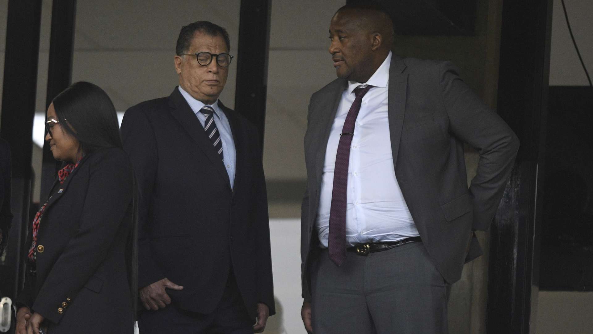 Gayton McKenzie and Danny Jordaan