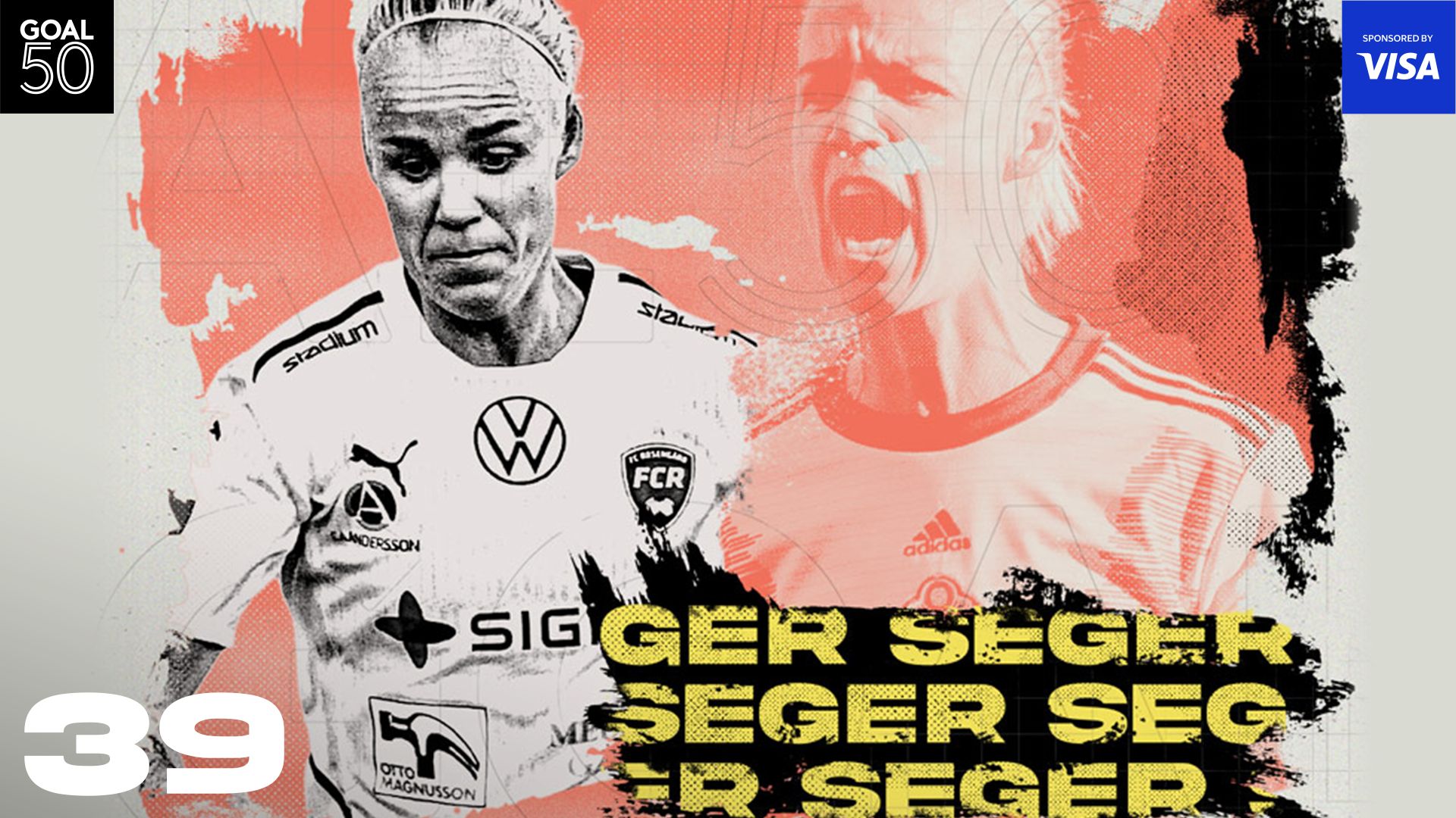 Caroline Seger GOAL50 2021