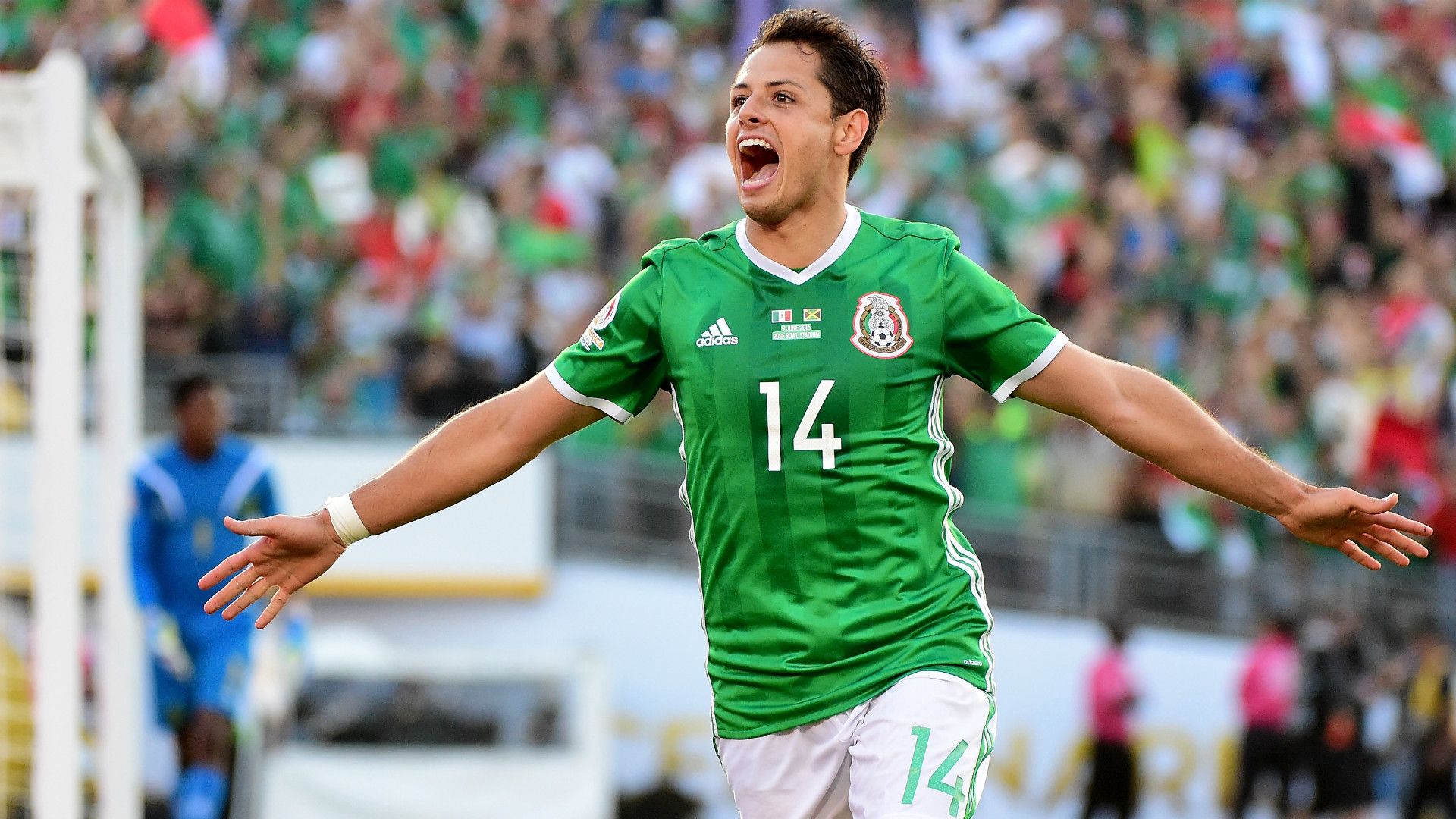 Javier Hernandez Mexico Jamaica Copa America 09062016
