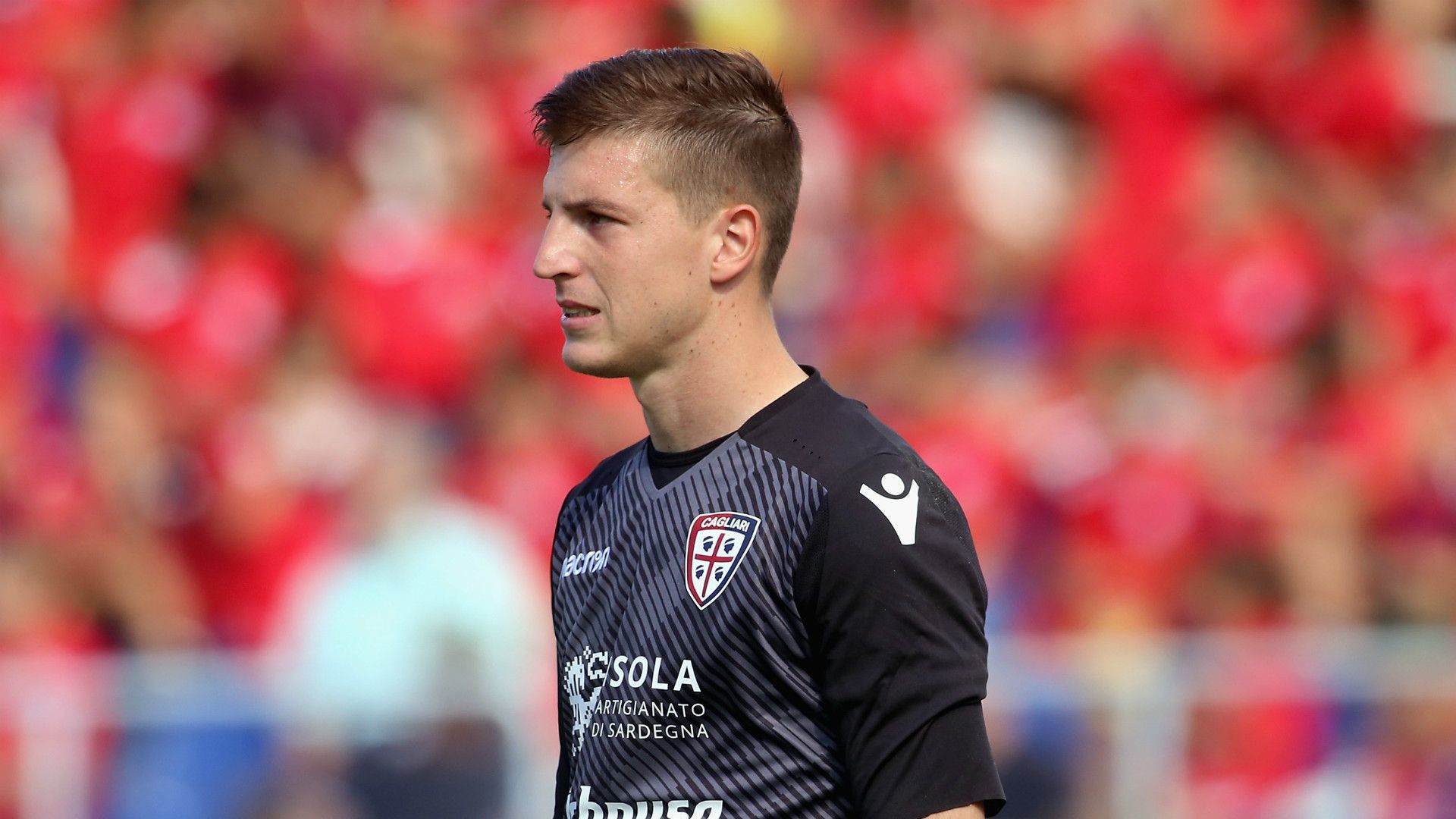 Alessio Cragno, Cagliari, Serie A, 24092017