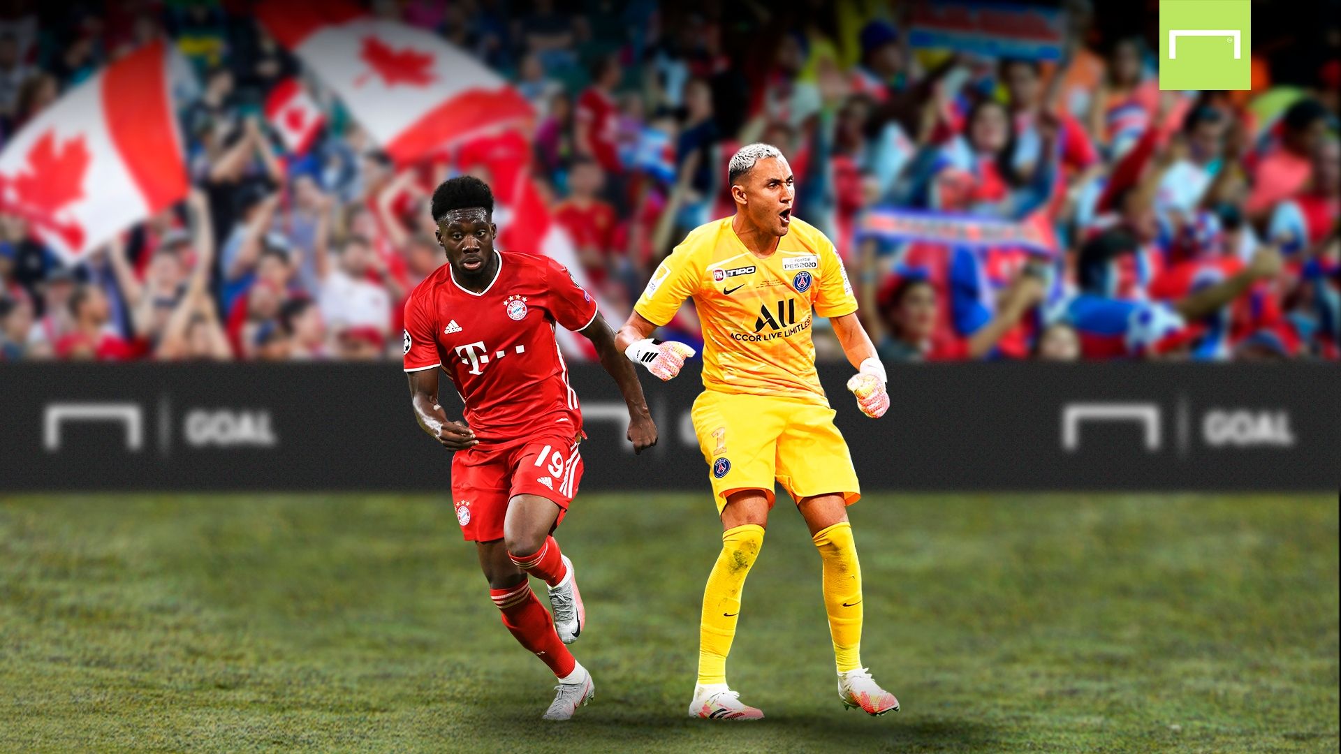 Alphonso Davies Keylor Navas