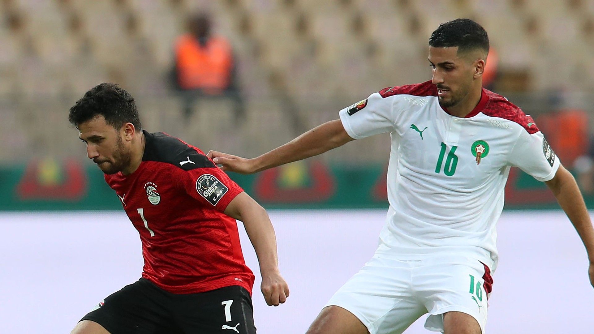 Mahmoud Ahmed Ibrahim Hassan of Egypt and Aymane Barkok of Morocco