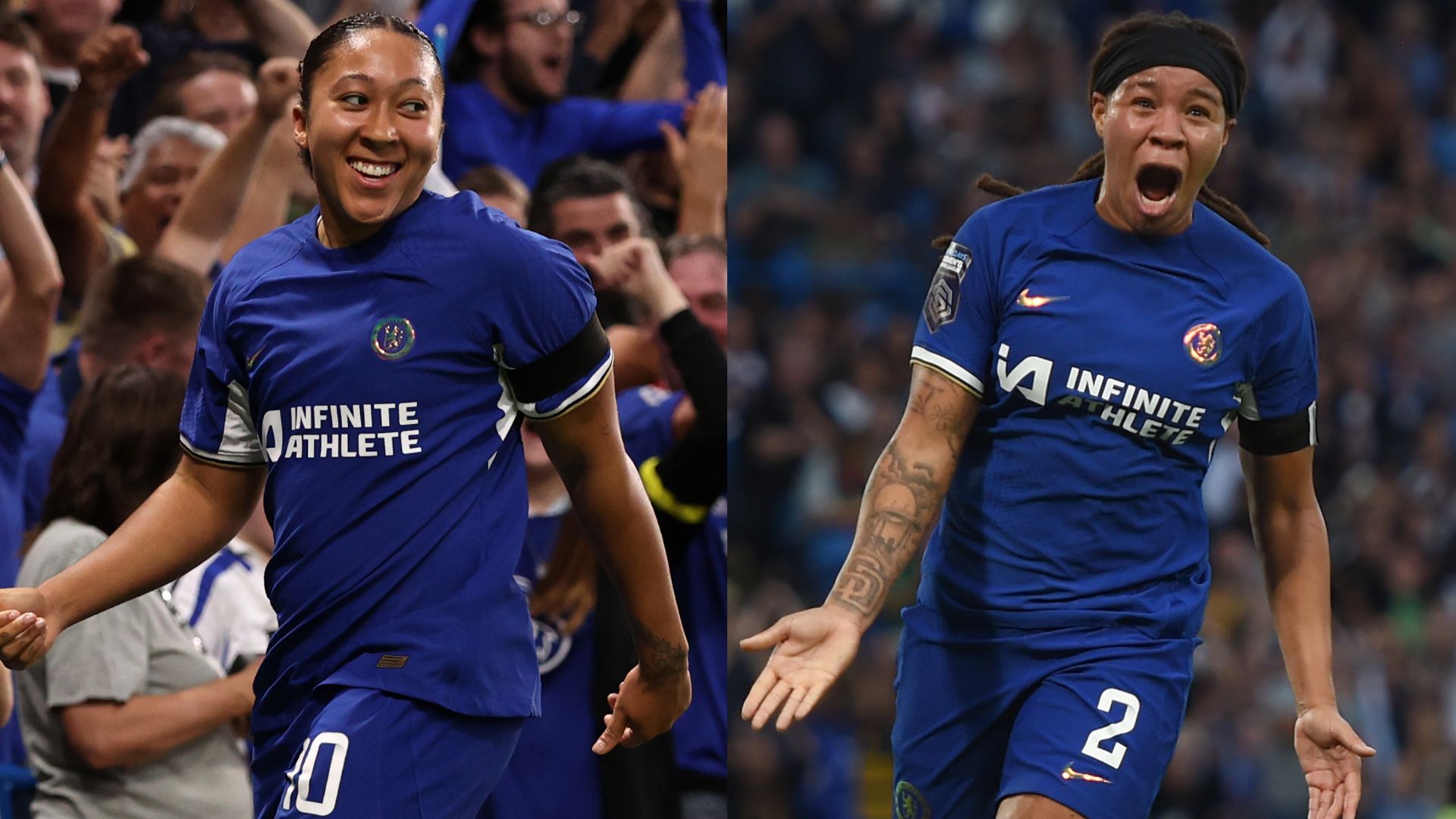 Lauren James Mia Fishel Chelse split 2023-24