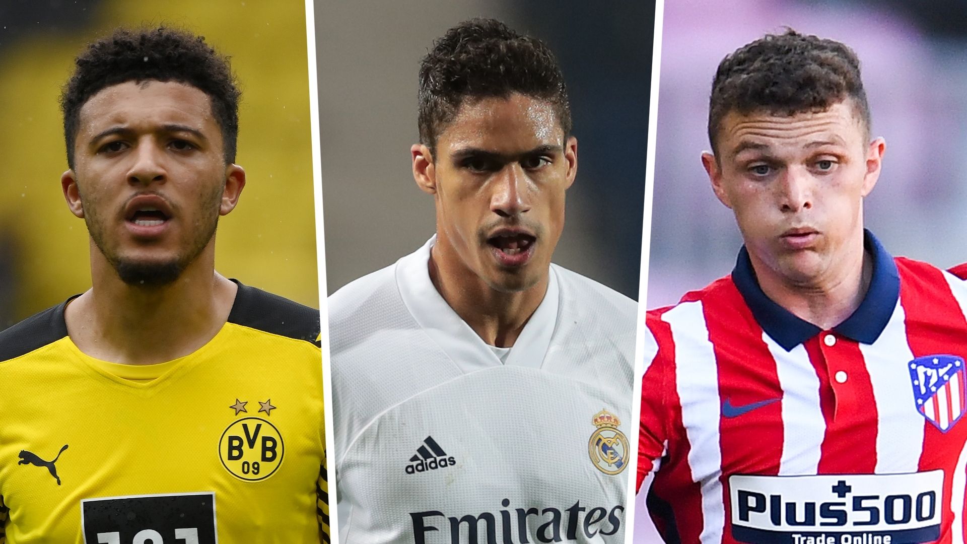 GFX Jadon Sancho Raphael Varane Kieran Trippier