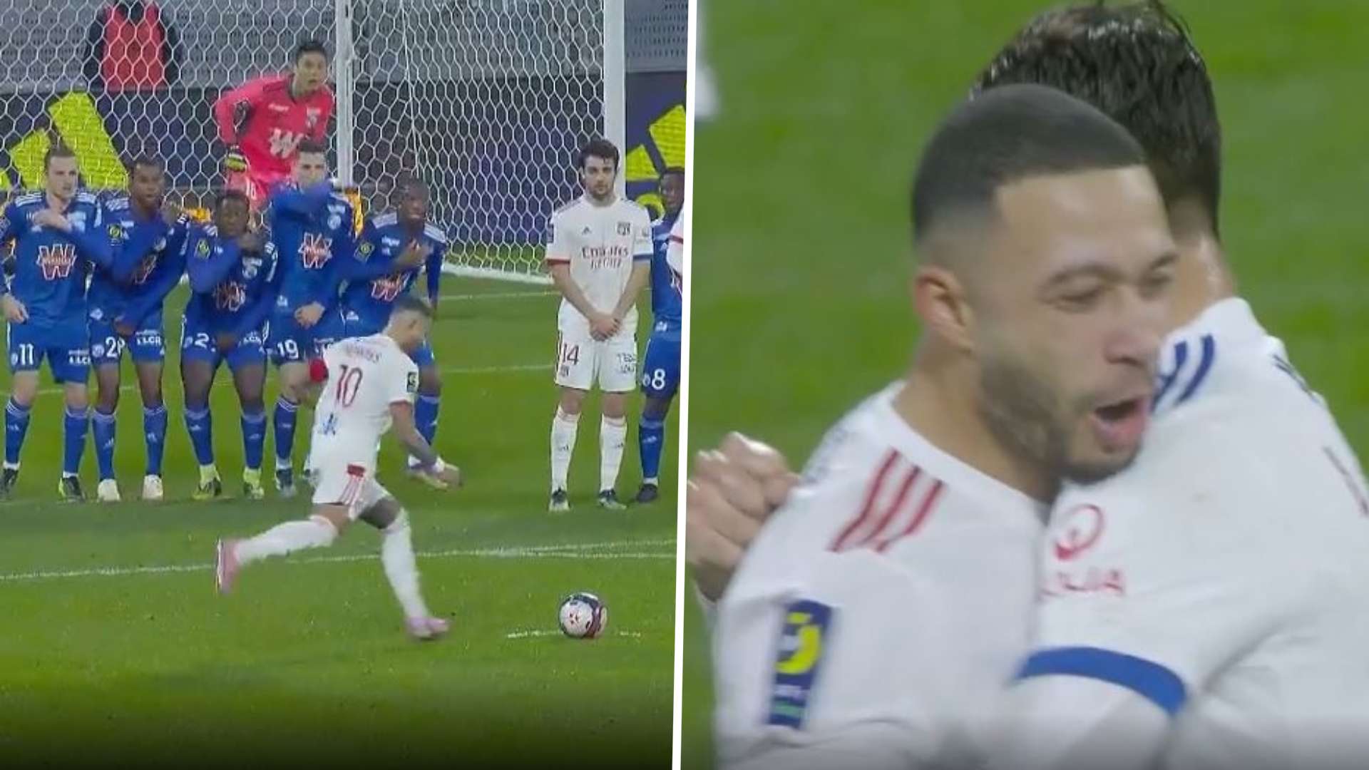 Depay Lyon Strassburg