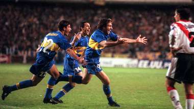 martin palermo boca river copa libertadores