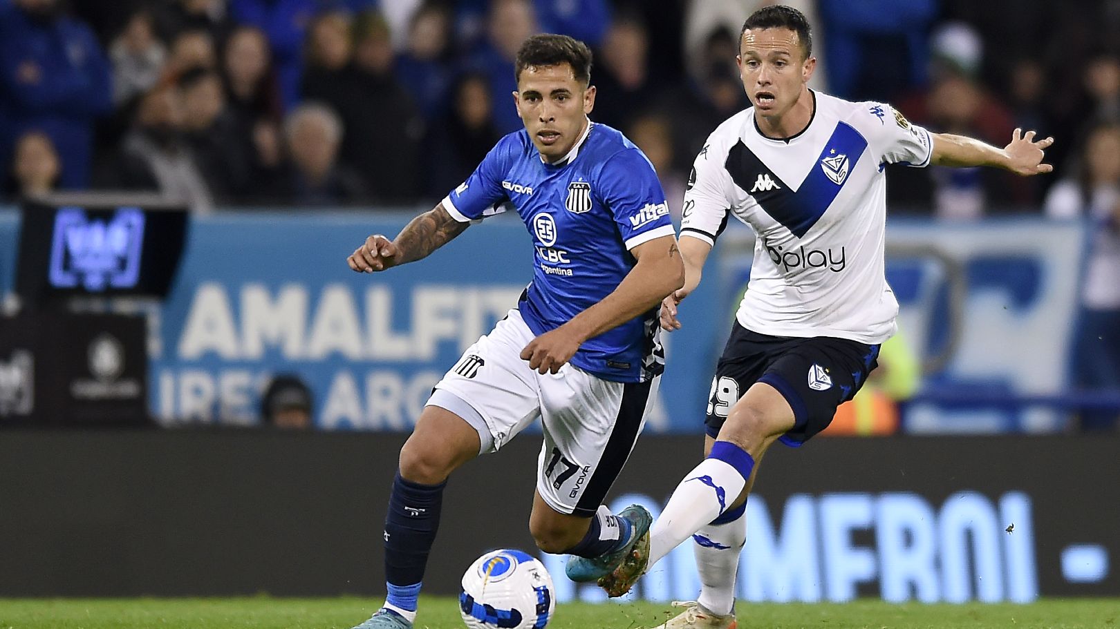 Christian Oliva Leonardo Jara Vélez Talleres Cuartos de final Copa Libertadores 03082022
