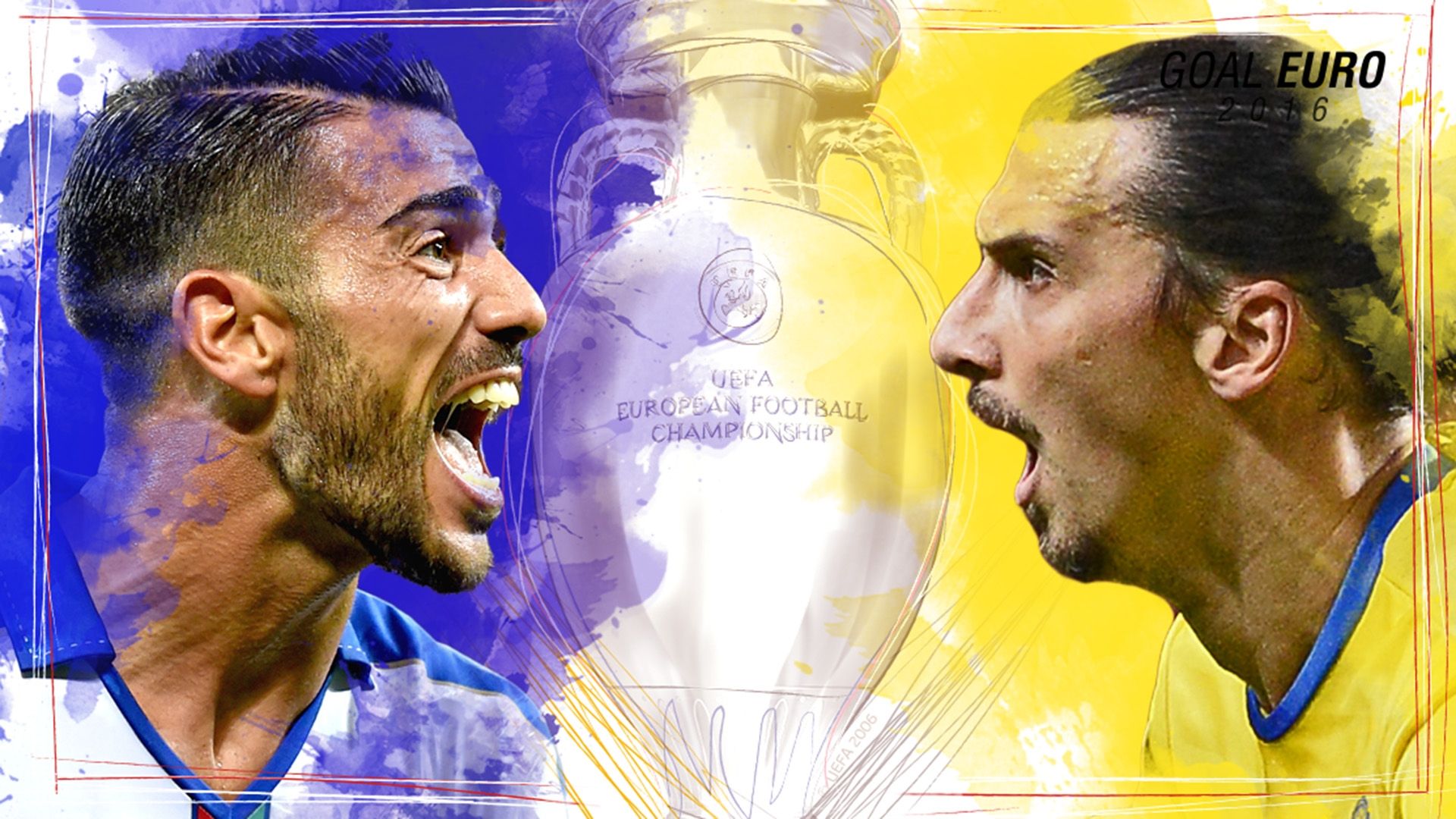 GFX EURO16 Italy Sweden Euro 2016