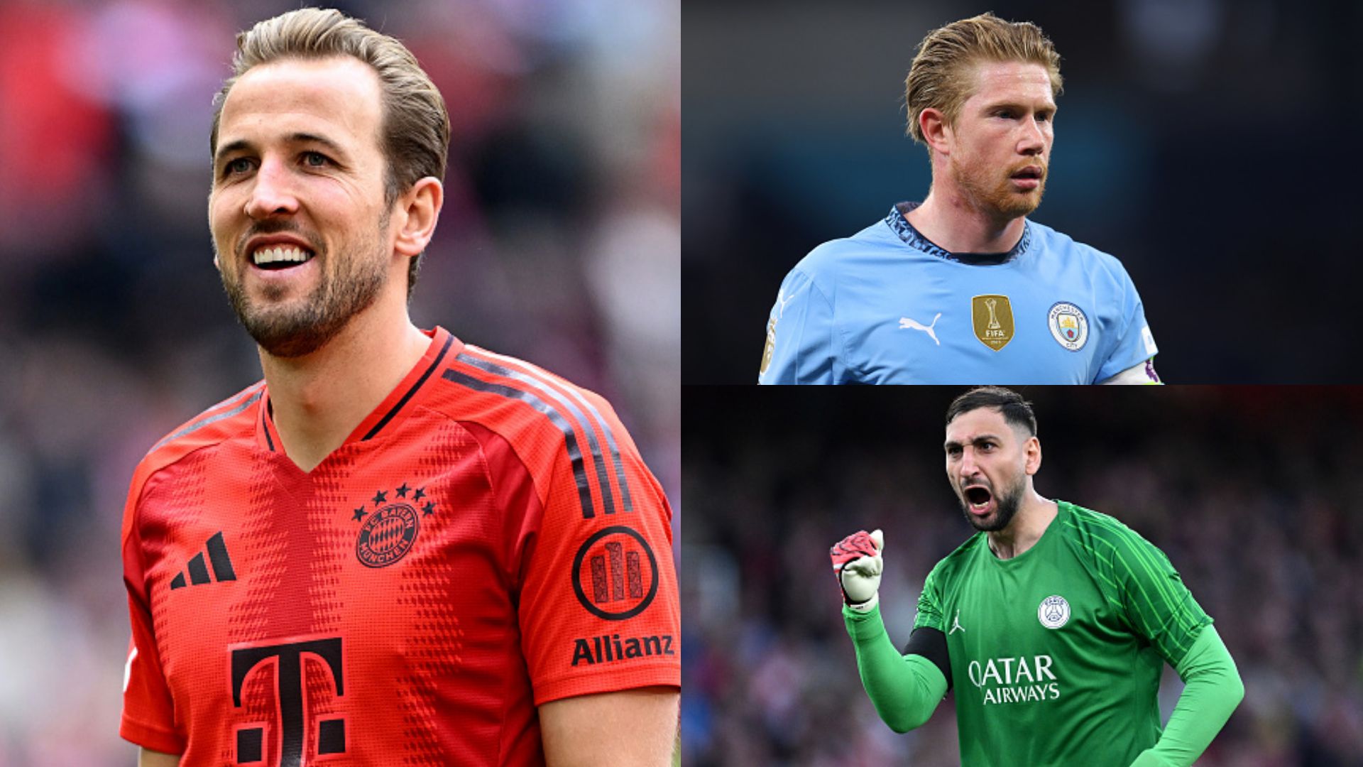 Harry Kane Kevin De Bruyne Matt Doherty 2025