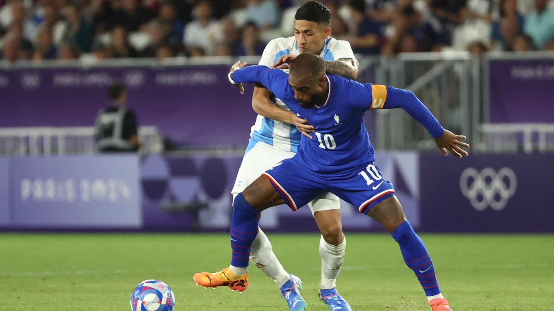 Alexandre Lacazette France Argentina Olympics