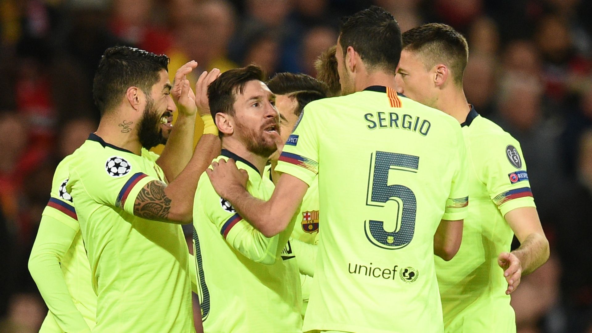 Manchester United Barcelona 04102019