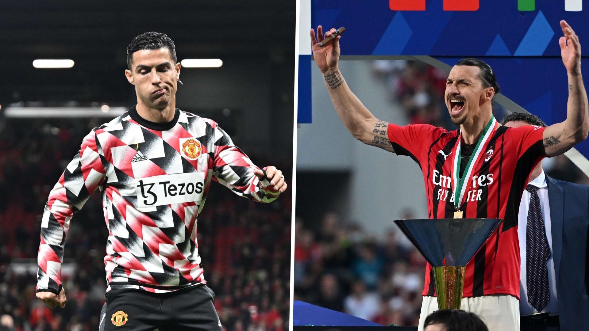 Cristiano Ronaldo, Zlatan Ibrahimovic GFX