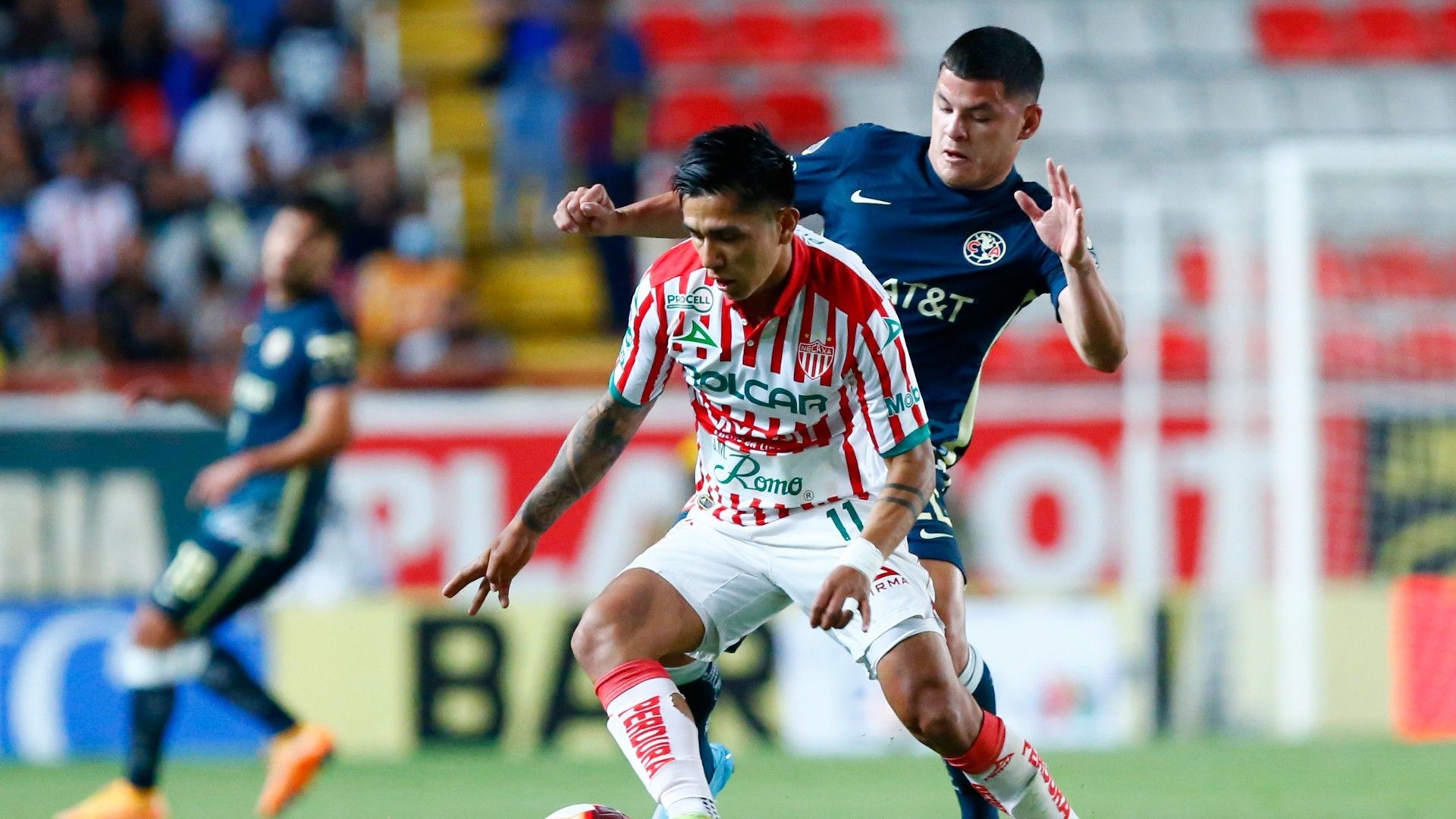 Dieter Villalpando Richard Sánchez Necaxa América Clausura 2022