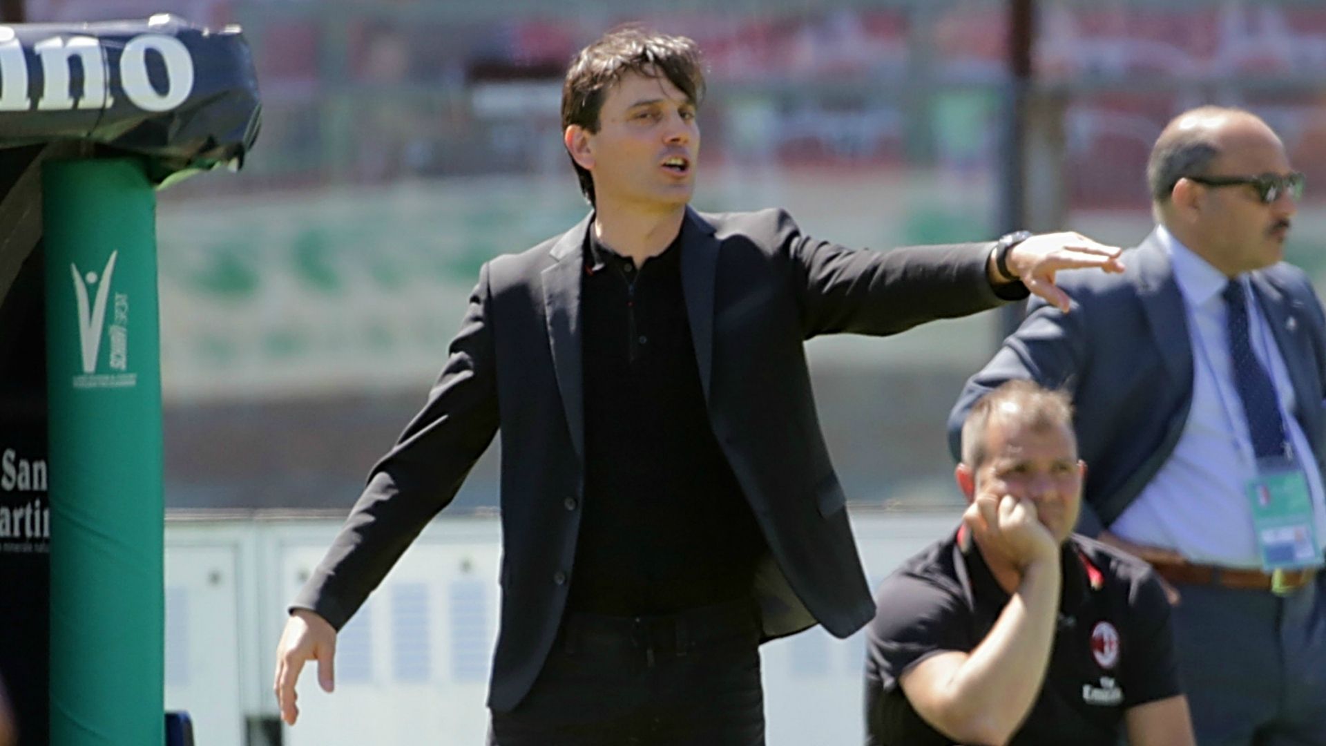 Vincenzo Montella Milan Serie A 2016-17