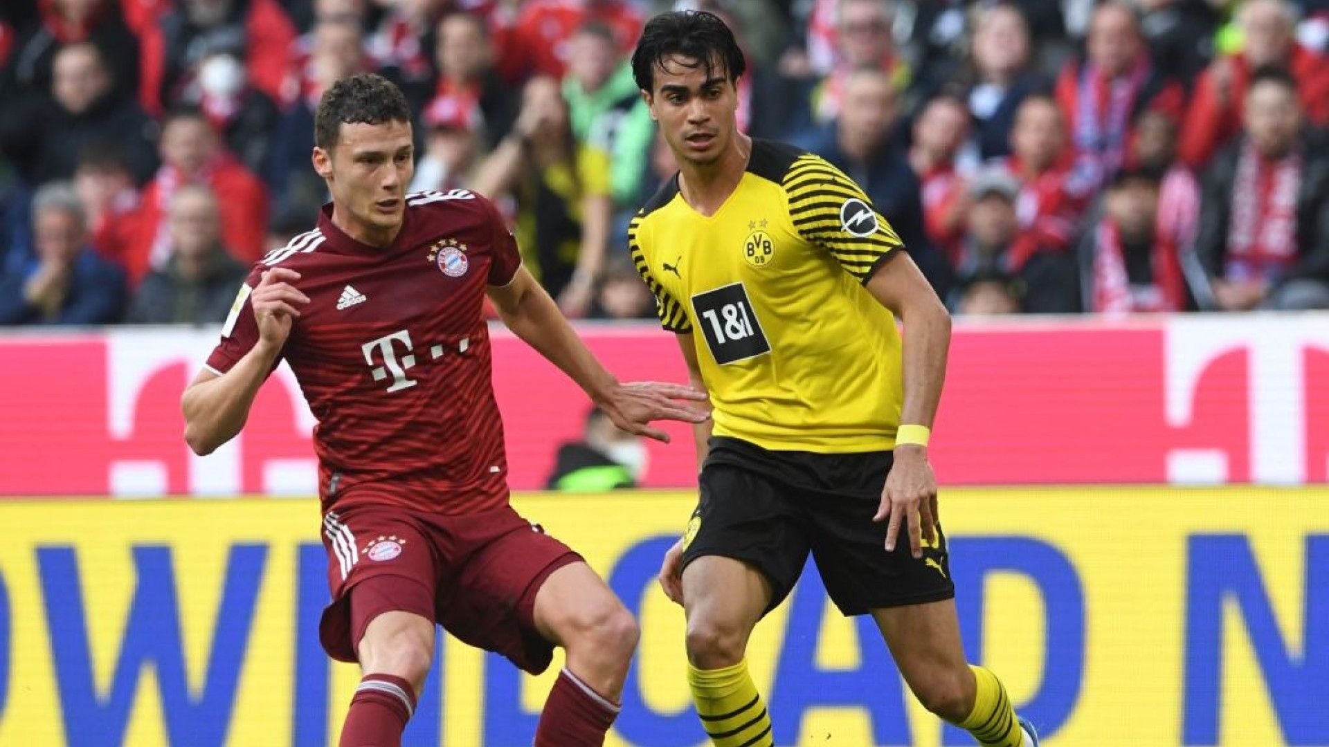 Benjamin Pavard Reinier Bayern Múnich vs Borussia Dortmund Bundesliga 2022