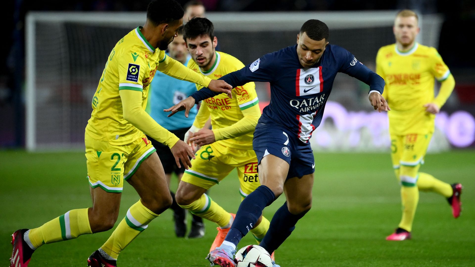 Kylian Mbappe PSG Nantes Ligue 1 04032023