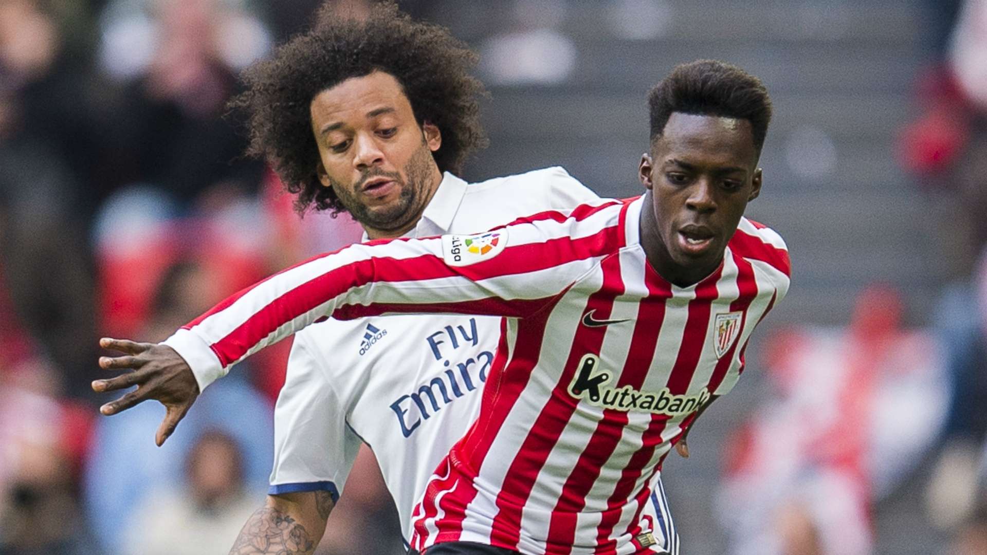 Inaki Williams Marcelo Athletic Bilbao Real Madrid La Liga