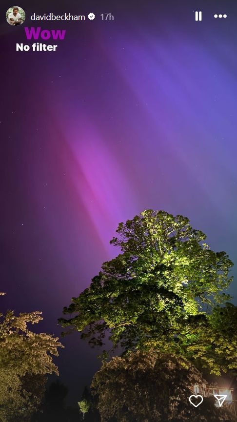 David Beckham Northern Lights