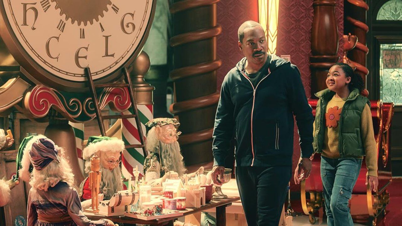 Eddie Murphy in Candy Cane Lane (2023).