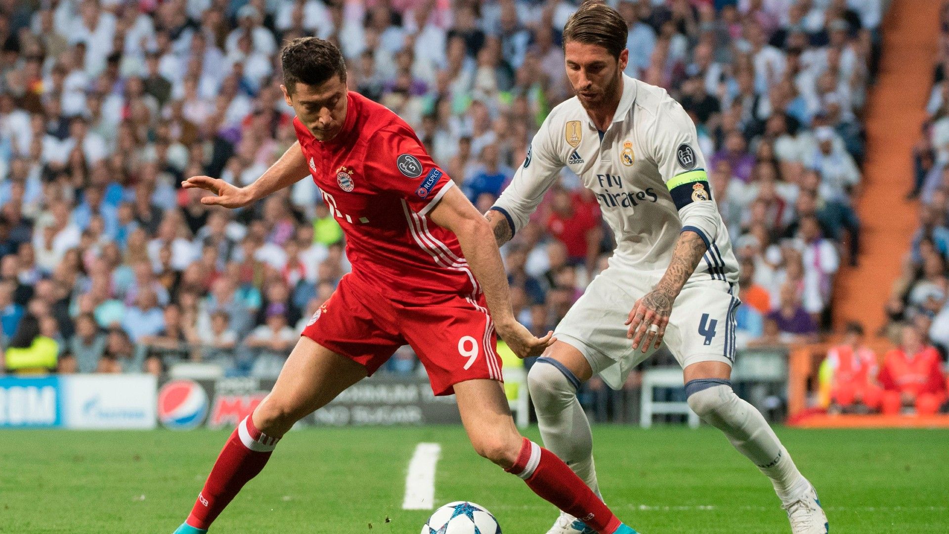 Sergio Ramos Real Madrid Bayern Munich