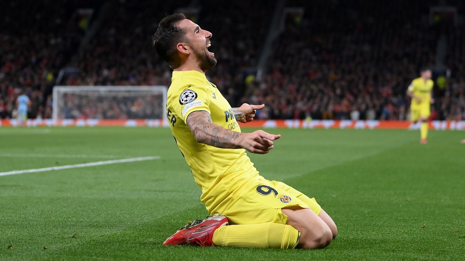 Paco Alcacer, Manchester United vs Villarreal 2021-22