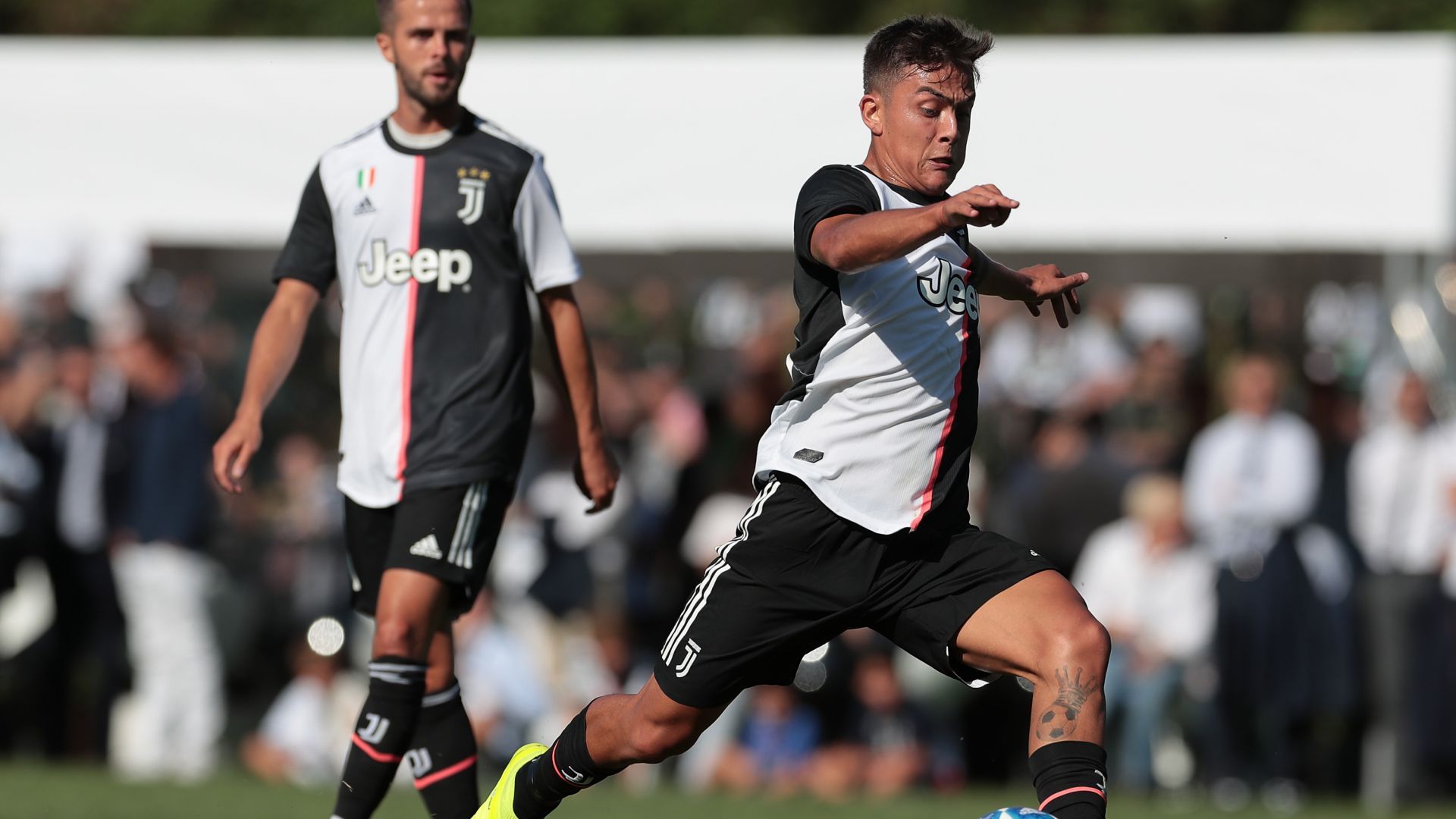 Paulo Dybala Juventus A Juventus B pre-season friendly match