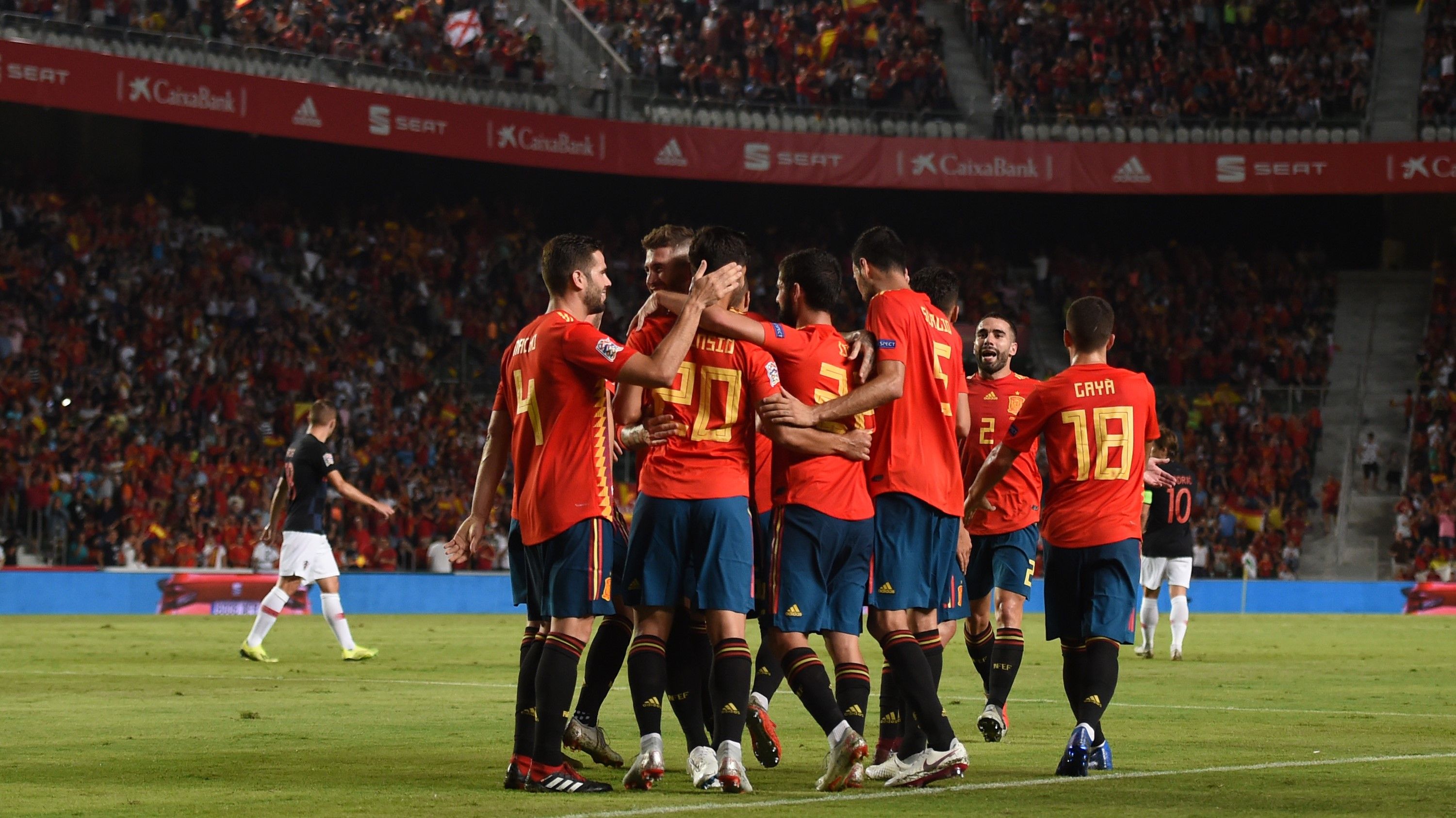 España Croacia Spain Croatia UEFA Nations League 11092018