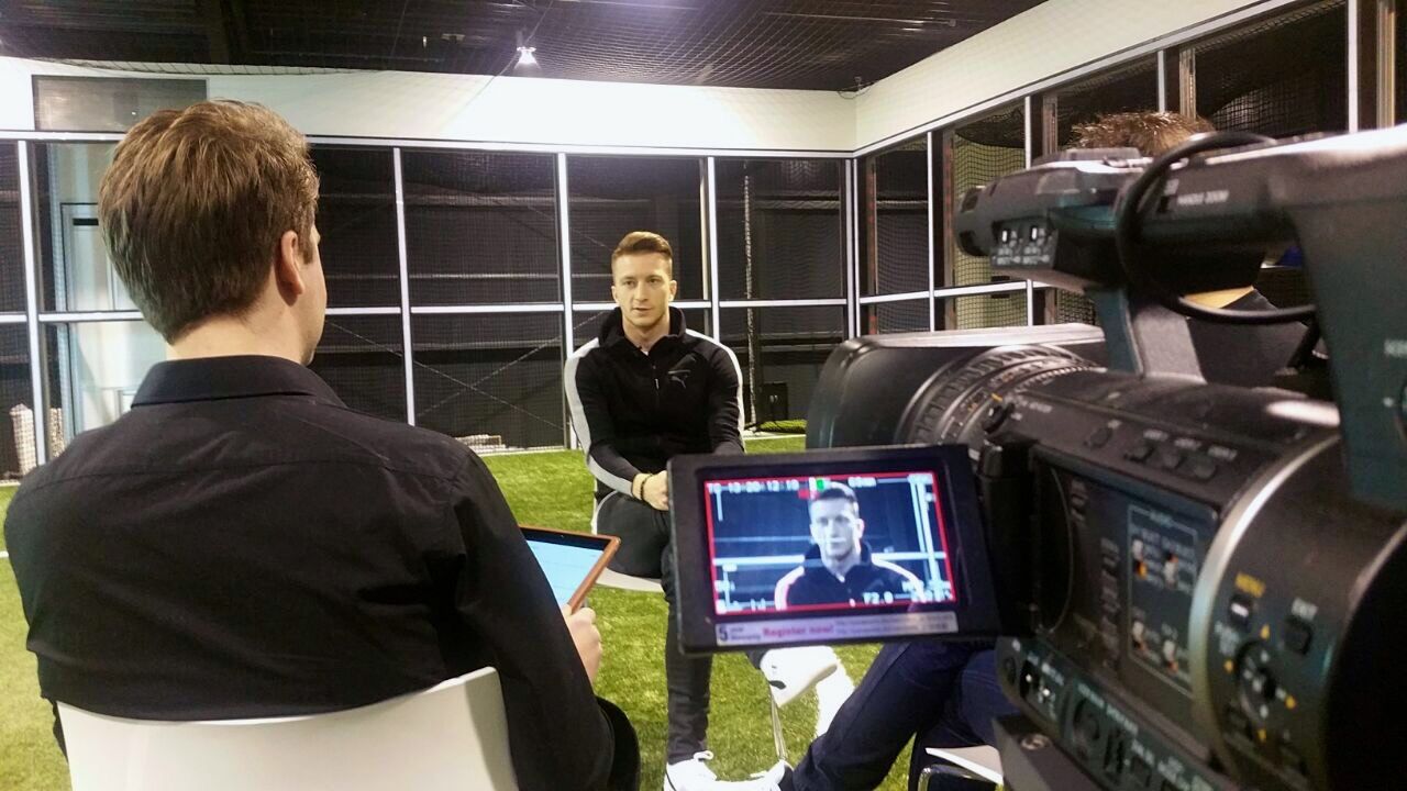 Marco Reus Borussia Dortmund Goal exclusive interview Niklas König