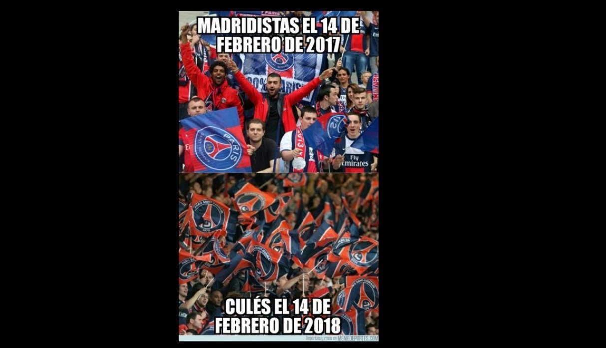 Memes Real Madrid PSG