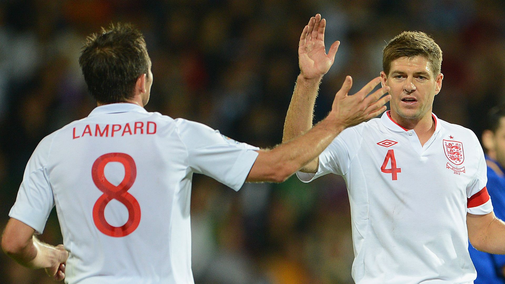 Frank Lampard Steven Gerrard England