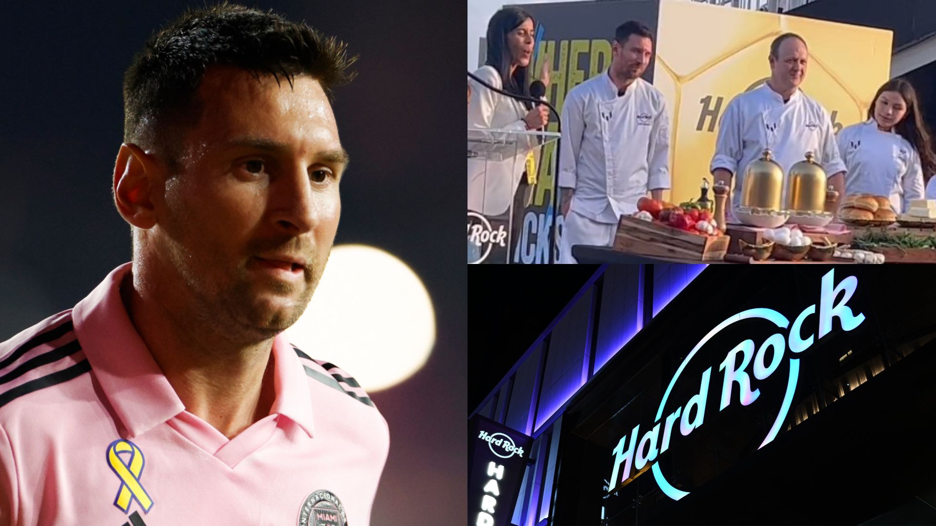 Lionel Messi Hard Rock Cafe