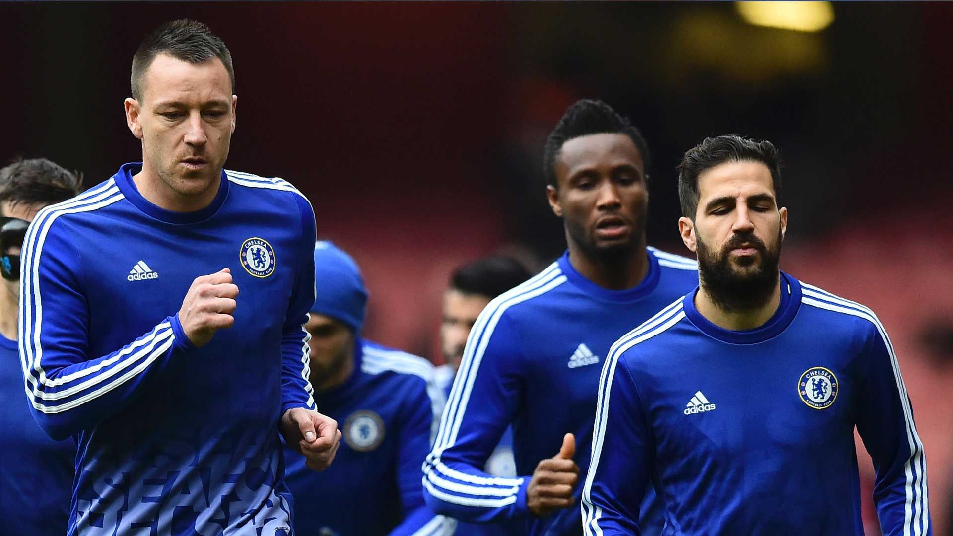 John Terry and Cesc Fabregas