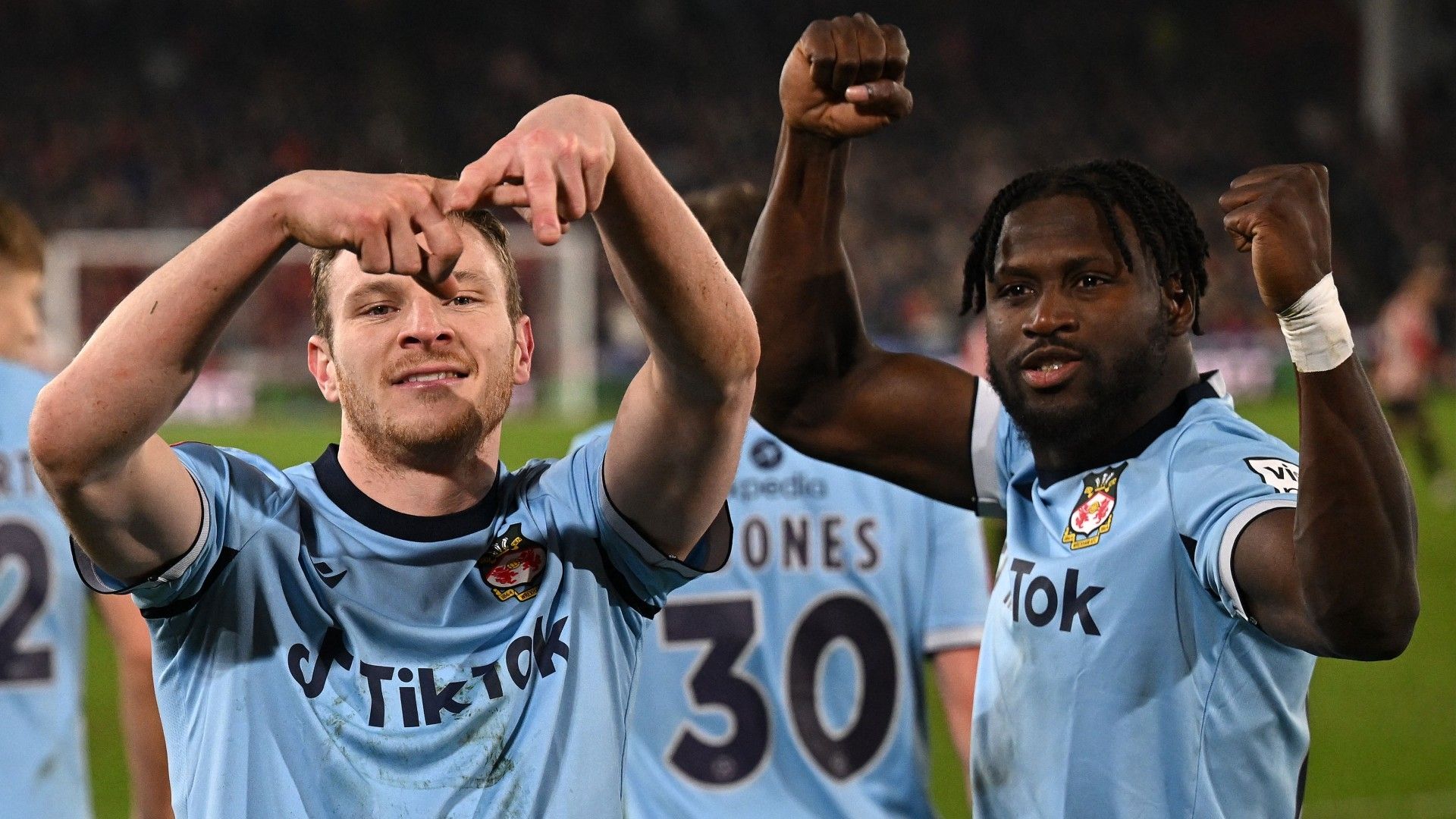 Paul Mullin Jacob Mendy Wrexham 2022-23