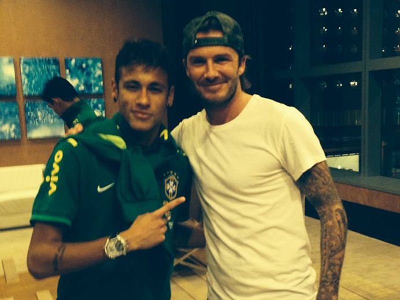 David Beckham Neymar