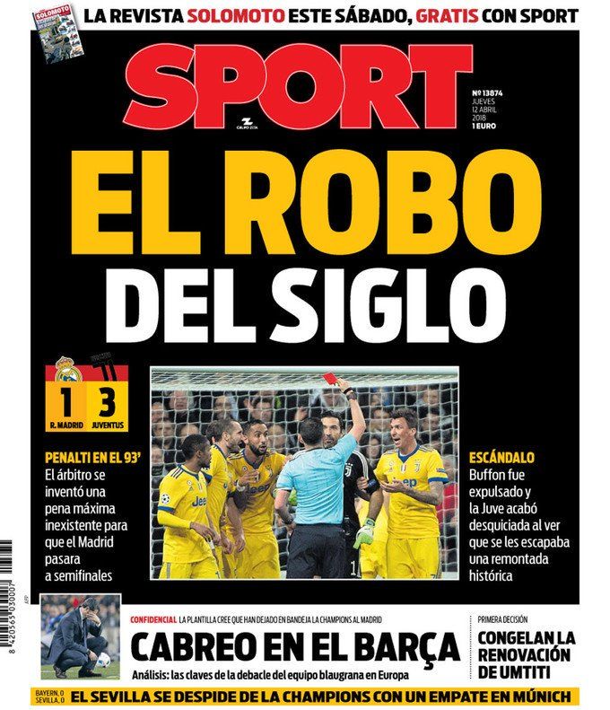 Sport 12/04/2018