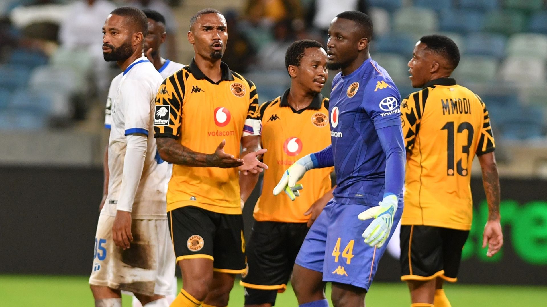 Inacio Miguel and Bruce Bvuma, Kaizer Chiefs