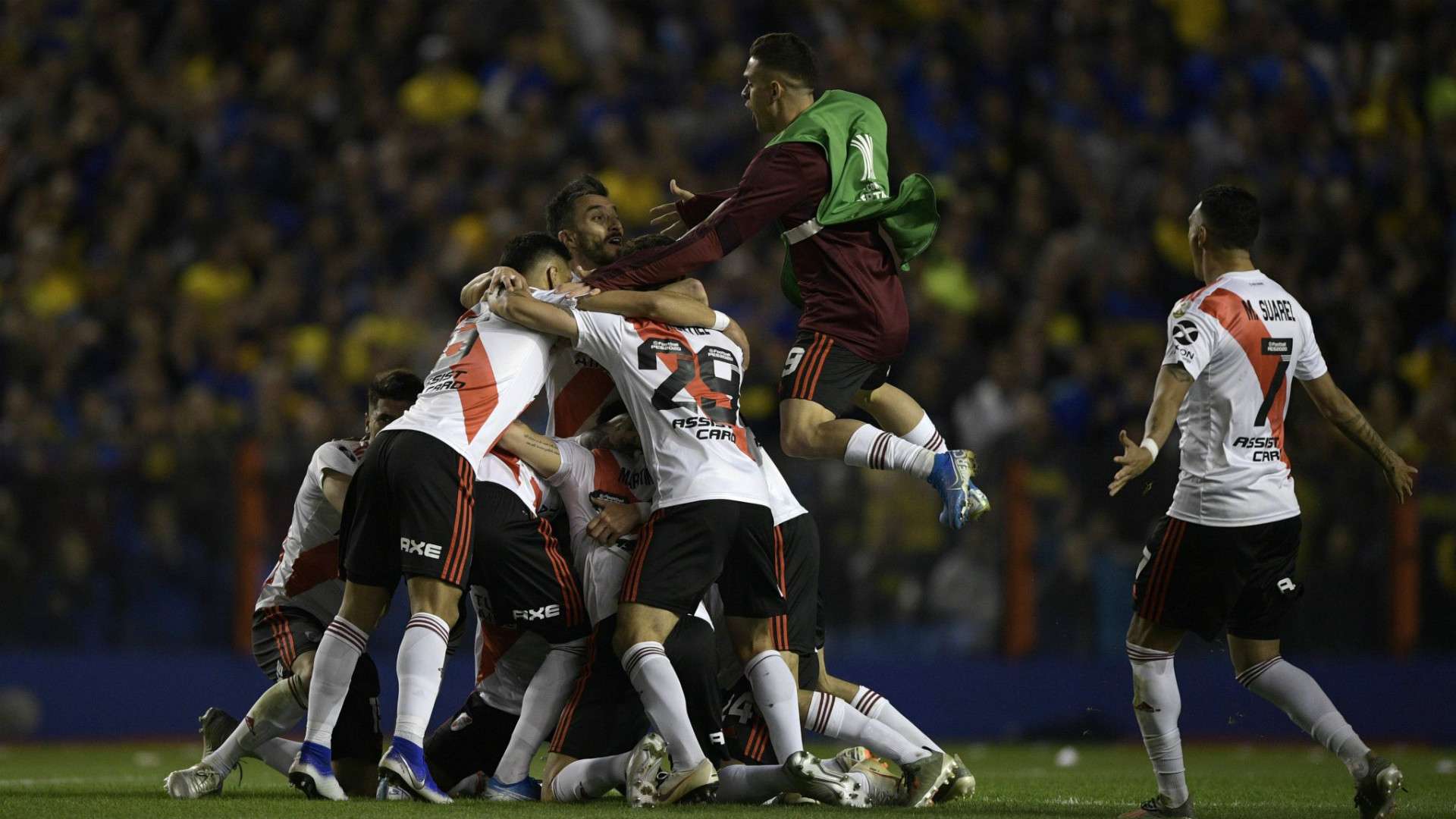 River Celebrates Boca Copa Libertadores 23102019