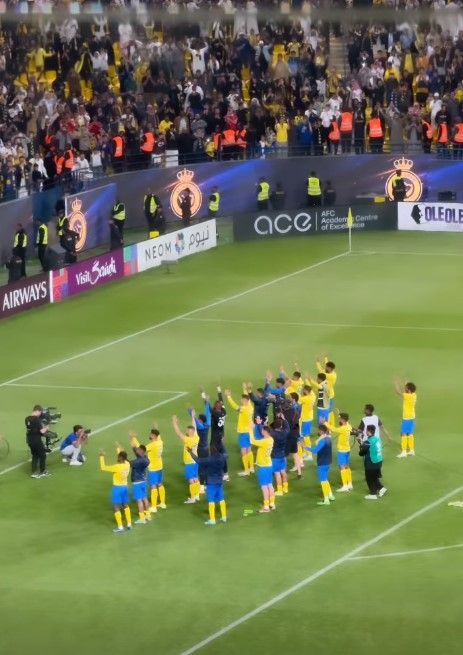 Cristiano Ronaldo Al-Nassr Thuder Clap 2024