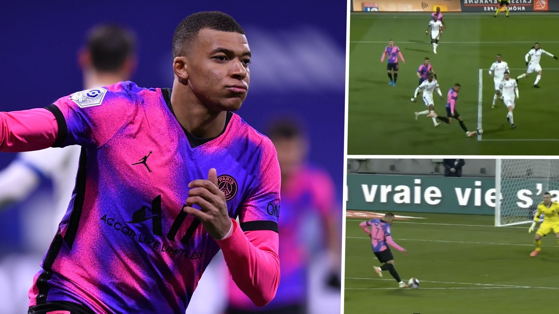 Mbappe goles 100 Ligue 1