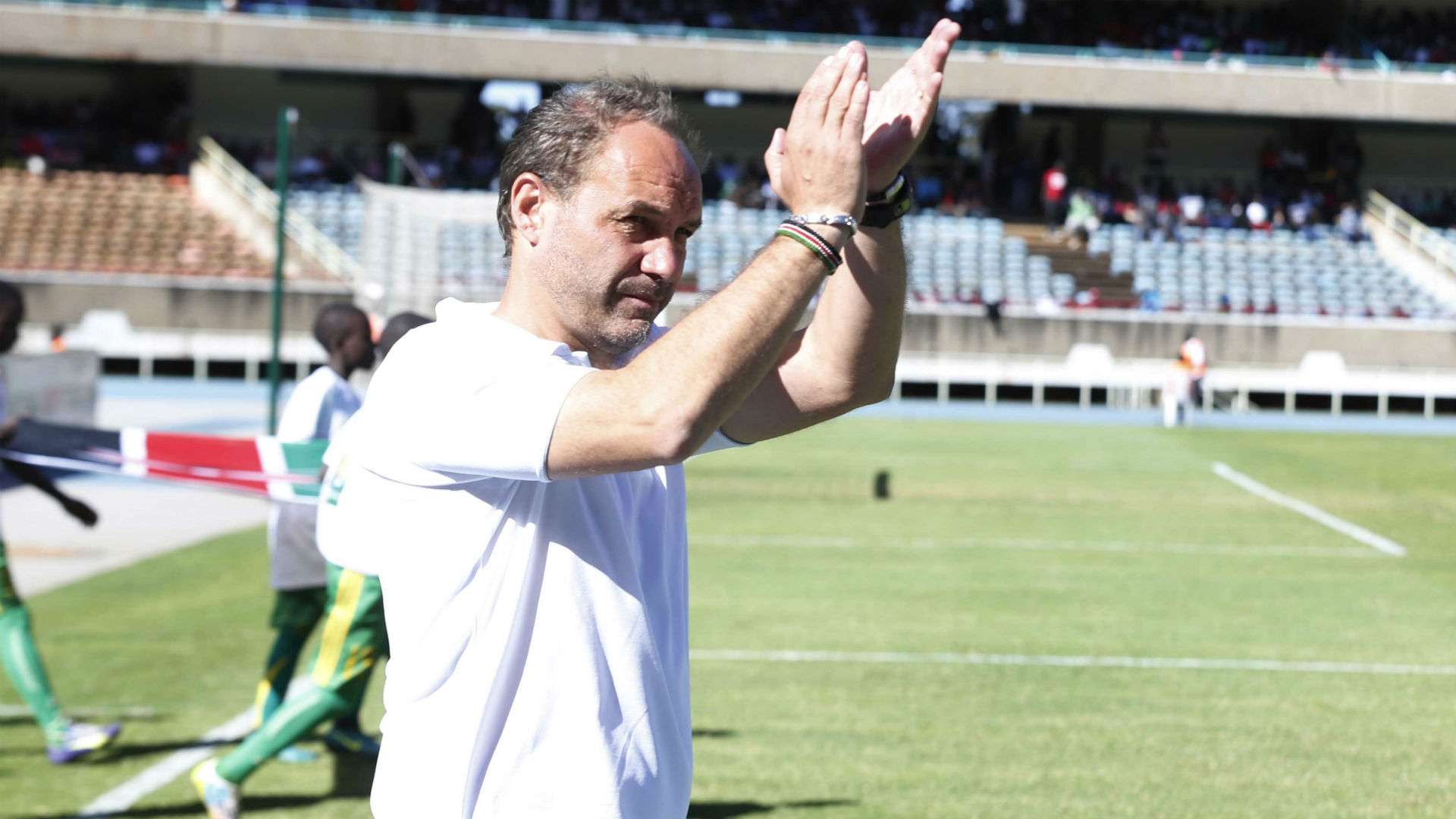 Kenya and Harambee Stars coach Sebastien Migne.