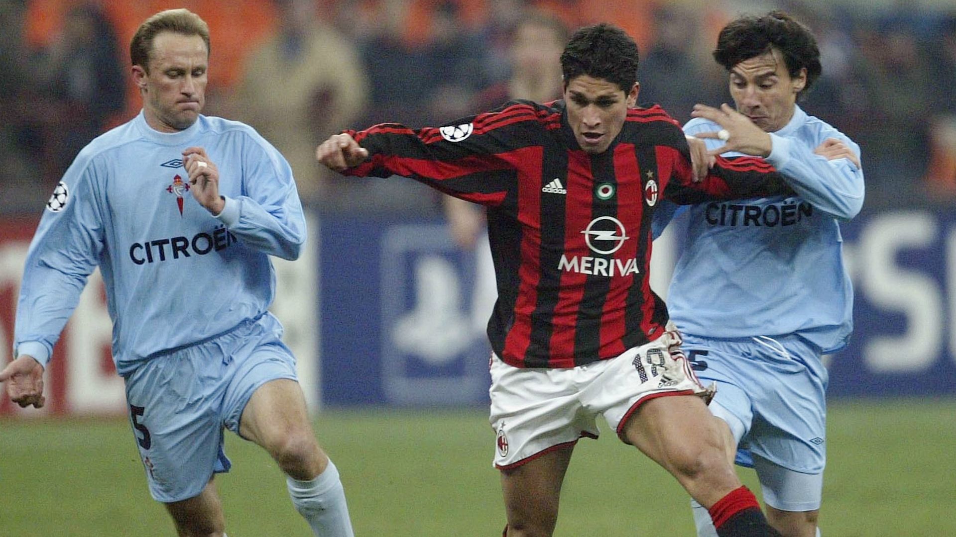 Marco Borriello Milan Celta Vigo UEFA Champions League 09122003