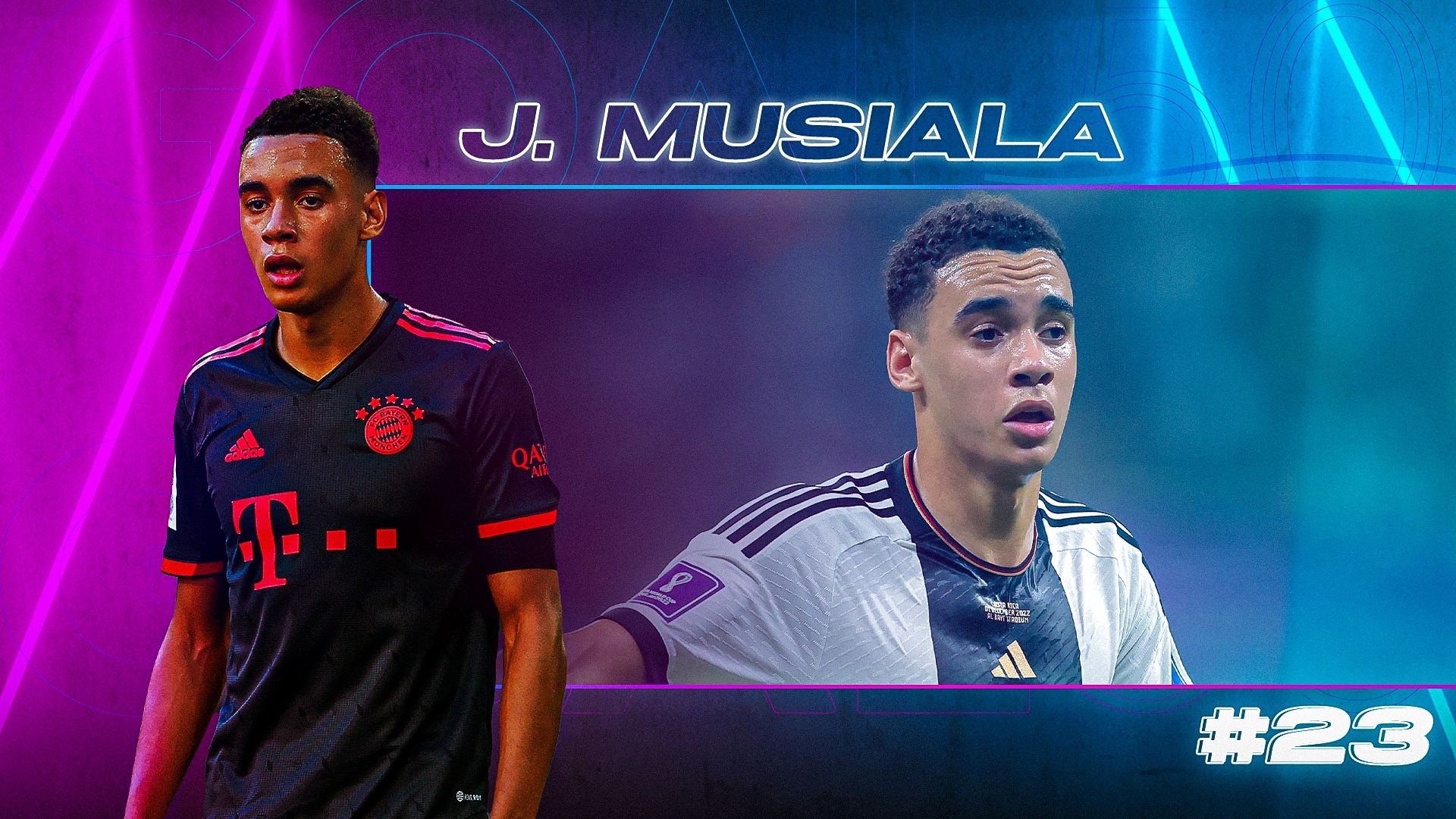 GOAL50 2022 Jamal Musiala GFX Ranking